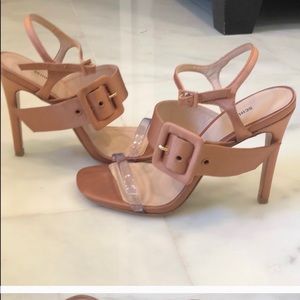 NEW- Schutz Rose Gold Heels